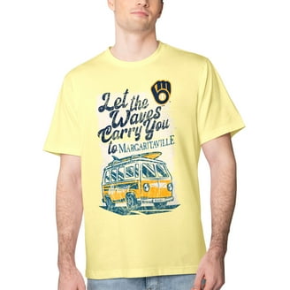 Men's Nike Christian Yelich Gold Milwaukee Brewers Name & Number T