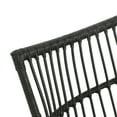 thumbnail image 5 of GDF Studio Apulia Outdoor Wicker High-Back Chair, Set of 2,Grey, 5 of 12