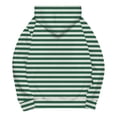 thumbnail image 6 of Horkkom Hoodies for Women Pullover Striped Print Sweatshirts Fall Winter Casual Fleece Hoodie with Pocket Drawstring XXL, Gifts for Women, 6 of 6