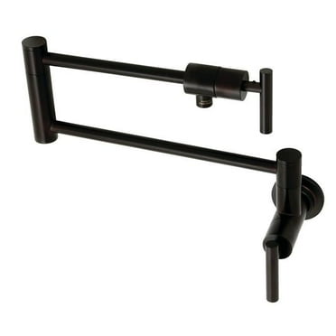 Kingston Brass Pot Filler Faucets With Oil Rubbed Bronze Finish KS4105CML
