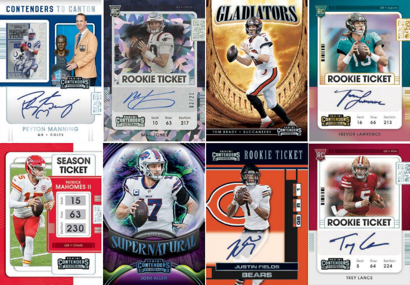 2022 Panini Contenders Football Blaster Box