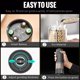 thumbnail image 5 of Electric Pepper Grinder or Salt Mill, Battery Operated Automatic Pepper Mill , One-handed Operation Button Control, Adjustable Coarseness, Refillable, Black, 5 of 5