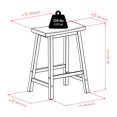thumbnail image 3 of Winsome- Lynnwood 3PC table haute à rabat & tabourets de selle, 3 of 9