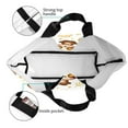 thumbnail image 4 of Easygdp Sloth Yoga Bolsas Tote para Mujer, Bolsos de Hombro para Viaje, Bolsos de Mano de Gran Capacidad para Compras y Trabajo, 4 of 8