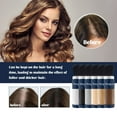 thumbnail image 3 of YOPTOP Fibres Colorées Super Grand Format avec Recharge - Poudre Épaississante pour Cheveux Colorés Poudre pour Ligne de Cheveux Colorée Poudre de Fibres Colorées Extra Grand Comble Instantanément les Lignes de Cheveux Cheveux Clairsemés et Cuir Chevelu, Noir, 3 of 7