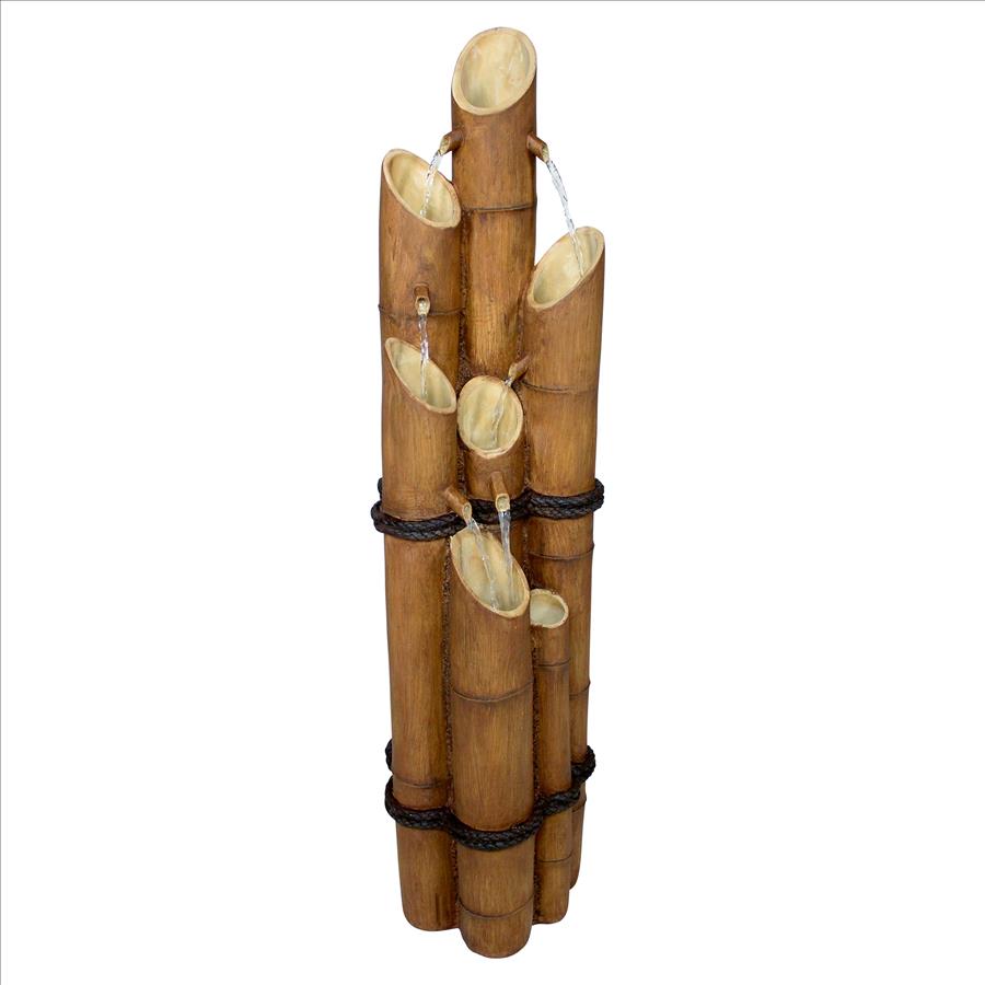 Design Toscano Cascading Bamboo Sculptural Fountain - Walmart.com