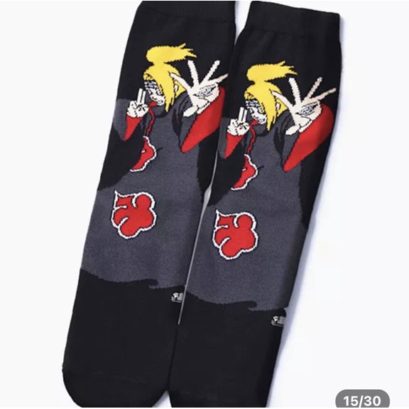 Cartoon Socks, Womens & Mens Fun Novelty Crew Character 360 Degree Artwork Designed Socks