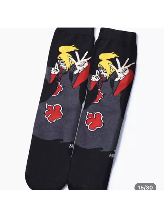 Cartoon Socks, Womens & Mens Fun Novelty Crew Character 360 Degree Artwork Designed Socks