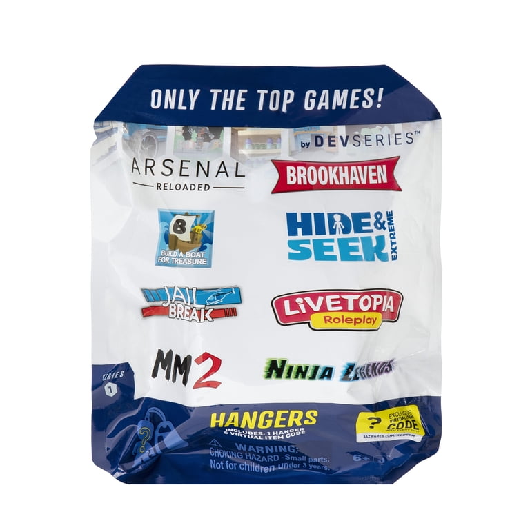 DevSeries Hangers - 2.75 inch Assorted Hanger Figures with Plastic