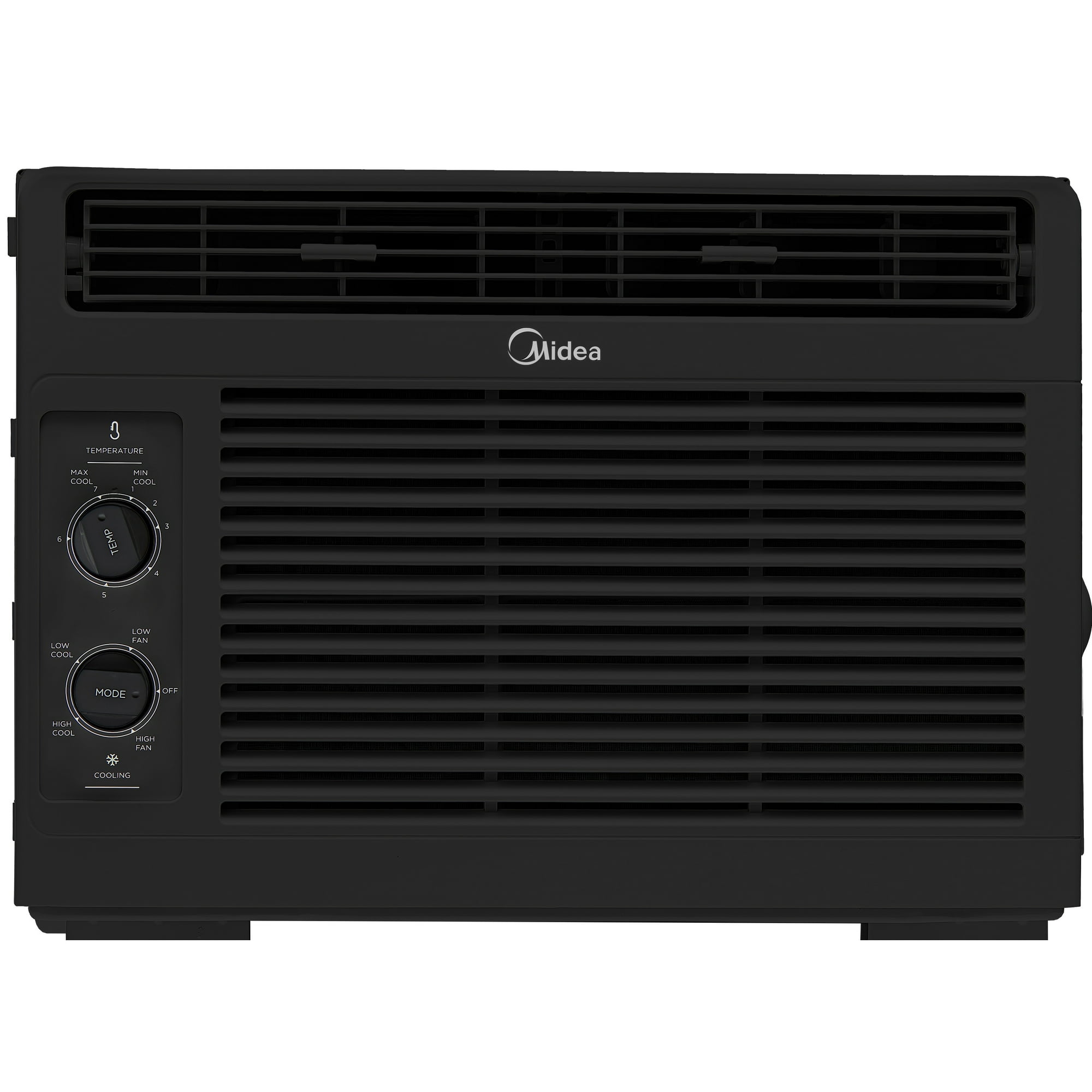 Midea 5,000 BTU 115V Mechanical Window Air Conditioner, Black