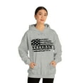 thumbnail image 3 of Veterans Double sided unisex Hoodie Sweatshirt, 3 of 8