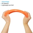 thumbnail image 5 of Flying Disc 10.8 Inch 175 Gram, Sport Disk Training Disk for Backyard Lawn Beach, Orange, 2 Pack, 5 of 6
