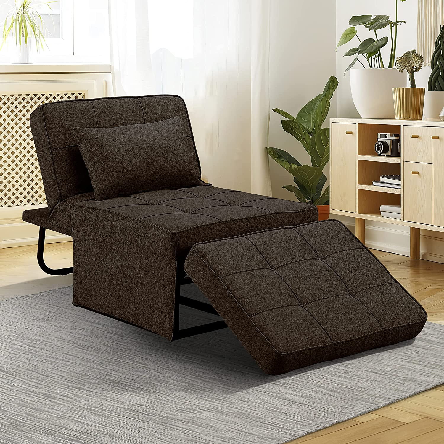 Diophros Sofa Bed Convertible Chair 4 in 1 Multi-Function Modern ...