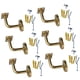 thumbnail image 2 of 6 soportes para barandilla de escalera, pasamanos fijos para escalera 6 cm x 8 cm, 2 of 9