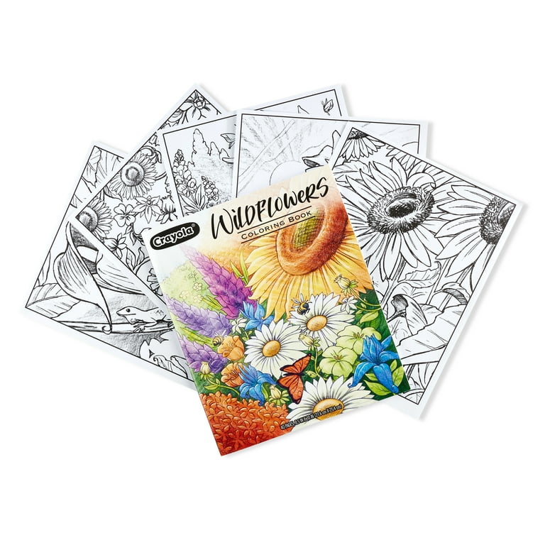 Kappa Adult Coloring Book ~ Designer Series ~ FLOWERS to COLOR