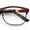 Burgundy Tortoise, variant on Classic Half Rim Contemporary Fashion Rectangle Powered Reading Glasses All Black +1.0