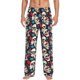 thumbnail image 1 of Fotbe rock record Skull artist Pantalones de Pijama para Hombre, Pantalones de Dormir, Pantalones de Casa con Cintura Ajustable y Bolsillos-XX-Large, 1 of 6