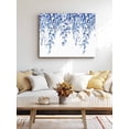 thumbnail image 4 of Eucalyptus Leaves Wall Art for Living Room,Canvas Picture Wall Decor for Bathroom Bedroom,Navy Blue Summer Botanical Weeping Painting Artwork for Office Kitchen Hallway Dining Room Home Decor 24"x32", 4 of 8