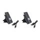 thumbnail image 4 of Luces traseras y delanteras de bicicleta Soidarity USB LED negro 2piezas, 4 of 5