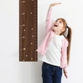 thumbnail image 5 of Wooden Growth Chart Ruler Height Measurement Sticker for Boys & Girls 4-Piece Set with Sponge & Tape Measure Natural Wood for Nursery & Home Decor, 5 of 9