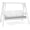 White, variant on ROVSUN 5 FT Outdoor Porch Swing with Frame, Patio Hanging Swing, 880 LBS with Cushions, for Yard, Garden and Pool, Rustic