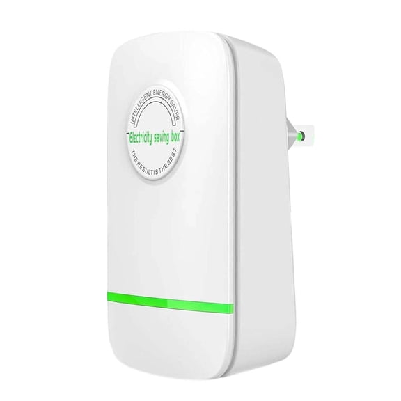 TEPgvh Smart Capacitor Energy Saving Device, Voltage Stabilizer for Home Appliances,White,British standard