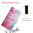 thumbnail image 5 of Allytech Samsung Galaxy A53 5G Case, PU Leather Colorful Pattern Flip Folio Stand Magnetic Closure Hand Wrist Cards Slots Wallet Case Cover for Samsung Galaxy A53 5G - Blossom, 5 of 7