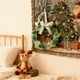 thumbnail image 5 of Corona Navideña de Vidrio Marino de 15 Cm, Decoración Navideña de Vidrio Azul Claro | Estilo Costero Brillante, Ensamblada a Mano | Adorno Ligero para Puerta, Pared y Árbol, Ideal Como Regalo de Invi, 5 of 6