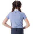 thumbnail image 5 of Equinavia Charlotte Kids Equestrian Short Sleeved Show Shirt with Cooling Mesh, 5 of 6