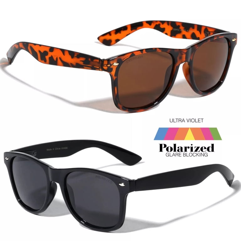 3 Pairs Retro Polarized Unisex Anti Glare Uv400 Vintage  display picture 1