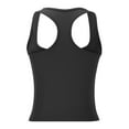 thumbnail image 5 of AherBiu Crop Tops for Women Racerback Workout Tank Top Square Neck Stretch Slim Fitted Going out Tops for Women, 5 of 5