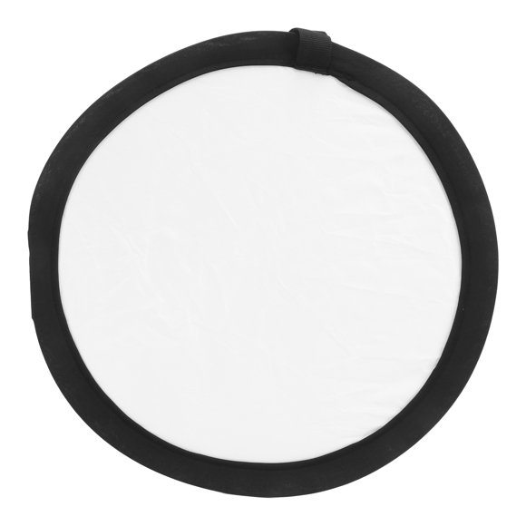 Reflector fotográfico Jadeshay Disco Plegable 11,8 pulgadas Blanco Plateado
