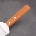 thumbnail image 4 of MORESEC under $5 Stainless Steel Cake Spatula, Stainless Steel Cake Spatula,Wooden Handle Triangular Cake Server,Pizza Cheese Serving Spatula,Baking Kitchen Tool Utensil,Professional Baker Spatula, 4 of 5
