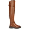 thumbnail image 2 of Franco Sarto Womens Battina Leather Block Heel Over-The-Knee Boots, 2 of 3