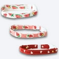 thumbnail image 5 of USP Pet Collar para perro y gato con pajarita suave y cómodo, regalo para mascotas para perros y gatos, ajustable, puro, 5 of 5