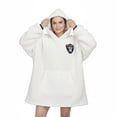 thumbnail image 4 of Poncho NFL unisex reversible las Vegas Raiders 100% oficial, 4 of 8