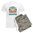 thumbnail image 6 of CafePress - Cicadas Cicadad Loves Flying Insects Entomologist - Men's Light Loose Fit Cotton Pajama Set, 6 of 7