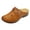 Brown, variant on Wensltd Summer Sandals for Women Round-Toe Sandals - Floral Covered Toe, Non-Slip Wedge Heel & Arch Support
