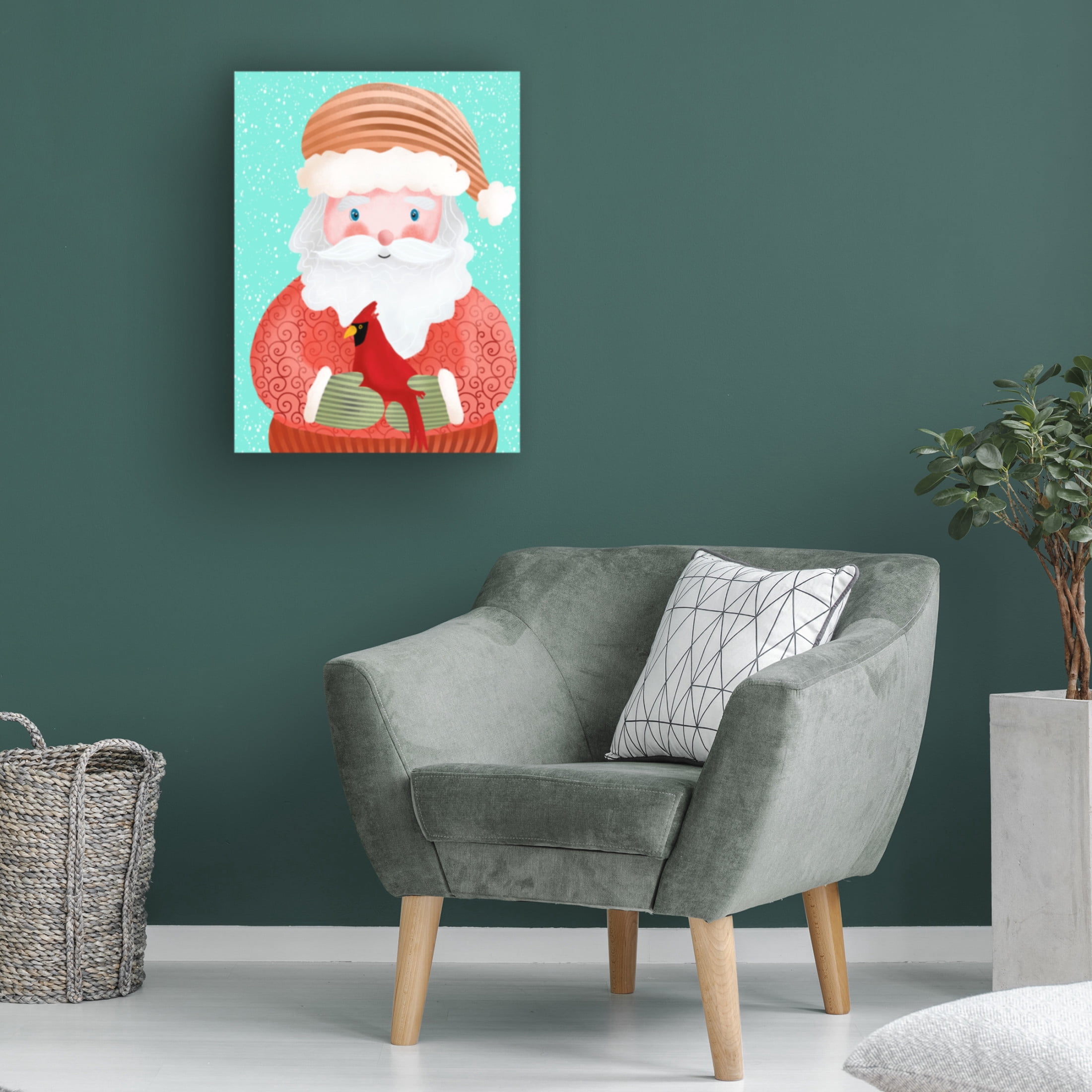 Trademark Fine Art Regina Moore Santa Pack I Canvas Wall Art