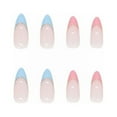 BONINGGG Water Drop Type Wearing Nail Colorful Girl Nail Popular Shiny