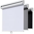 thumbnail image 3 of AOSKY Cordless Blackout Roller Shade for Window,High-Grade Blinds with Spring System. UV Protection,Durable,Easy.The More Suitable Choice in Shades for Home and Office,44" W x 72" H,White, 3 of 5