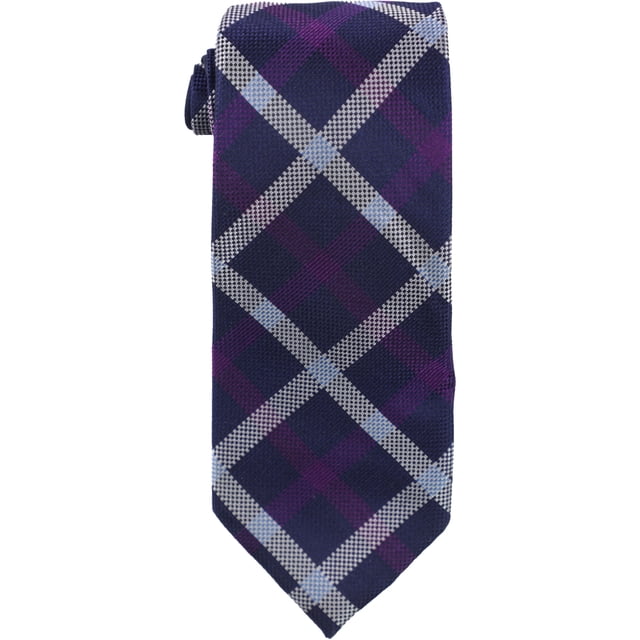 Corbata Tommy Hilfiger para hombre con rejilla grande color morado talla única