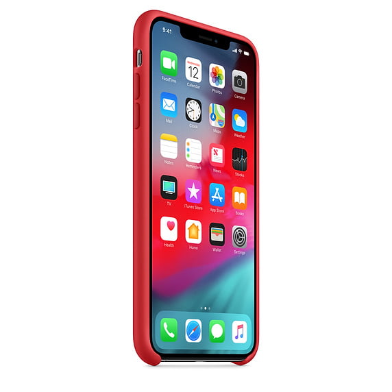 Carcasa De Silicona Apple Iphone Xs Max Semirrígida Mate Suave Al Tacto -  Rojo con Ofertas en Carrefour