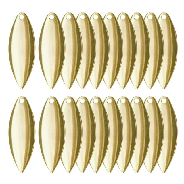 jinwen Dovewill 20x Métal S Finition Lisse Pêche Faisant DIY D