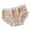 Off-White, variant on Cream Pants Sweet Girl Underwear Friendly Breathable Bag High Elasticity Mid Waist Underwear For Women