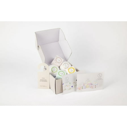 Lizush - Bath Bombs and Shower Steamers Gift Set, Relaxing Natural Bath Gift Box