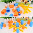thumbnail image 2 of Cups Tic-Tac-Toe Game Parent-child Interactive Table Toy Surprise Tic-Tac-Toe Desktop Checkers Game For Kids heqiyong toy, 2 of 2