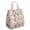 Pioneer Flower Floral-1, variant on Pioneer Flower Floral Print Pattern Insulated Lunch Bag for Women & Adults,Large Portable Soft Cooler Lunch Bag,Thermal Food Storage Tote with Pearl Cotton,8.66L,8.75x5.75x9.5 Inch