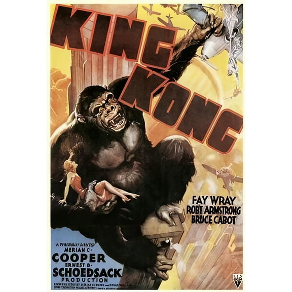 King Kong - Movie Poster / Print (Classic King Kong) (Size: 27" X 39")
