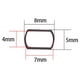 thumbnail image 4 of El del carrete de pesca de 5x8 mm a 4x7 mm parte el metal para carretes de baitcasting, 4 of 8